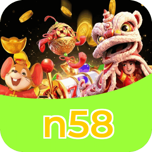 Interface do aplicativo n58 mostrando jogos disponíveis no iOS e Android
